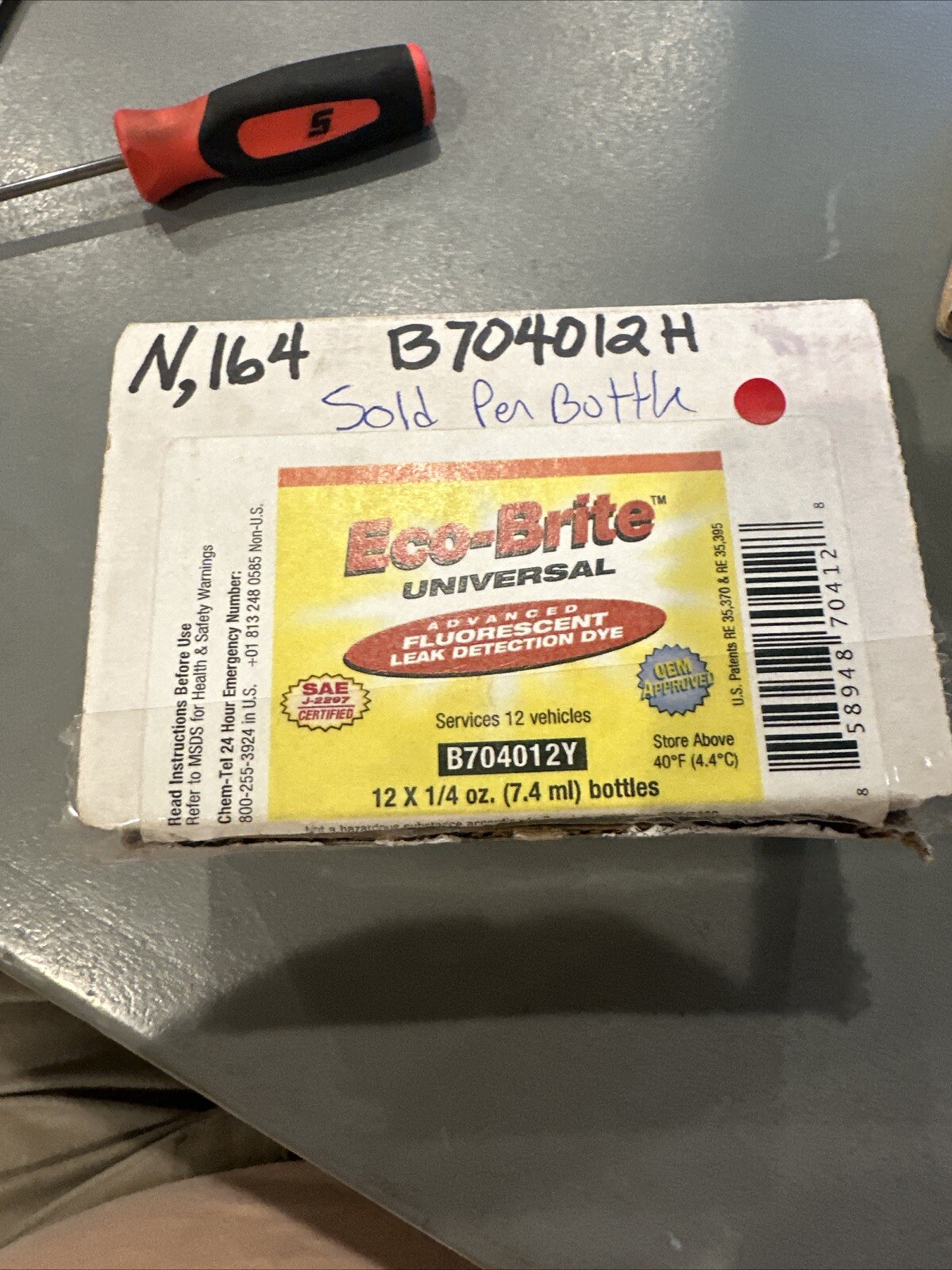 Eco-brite Leak Test Dye B704012y - Image 3