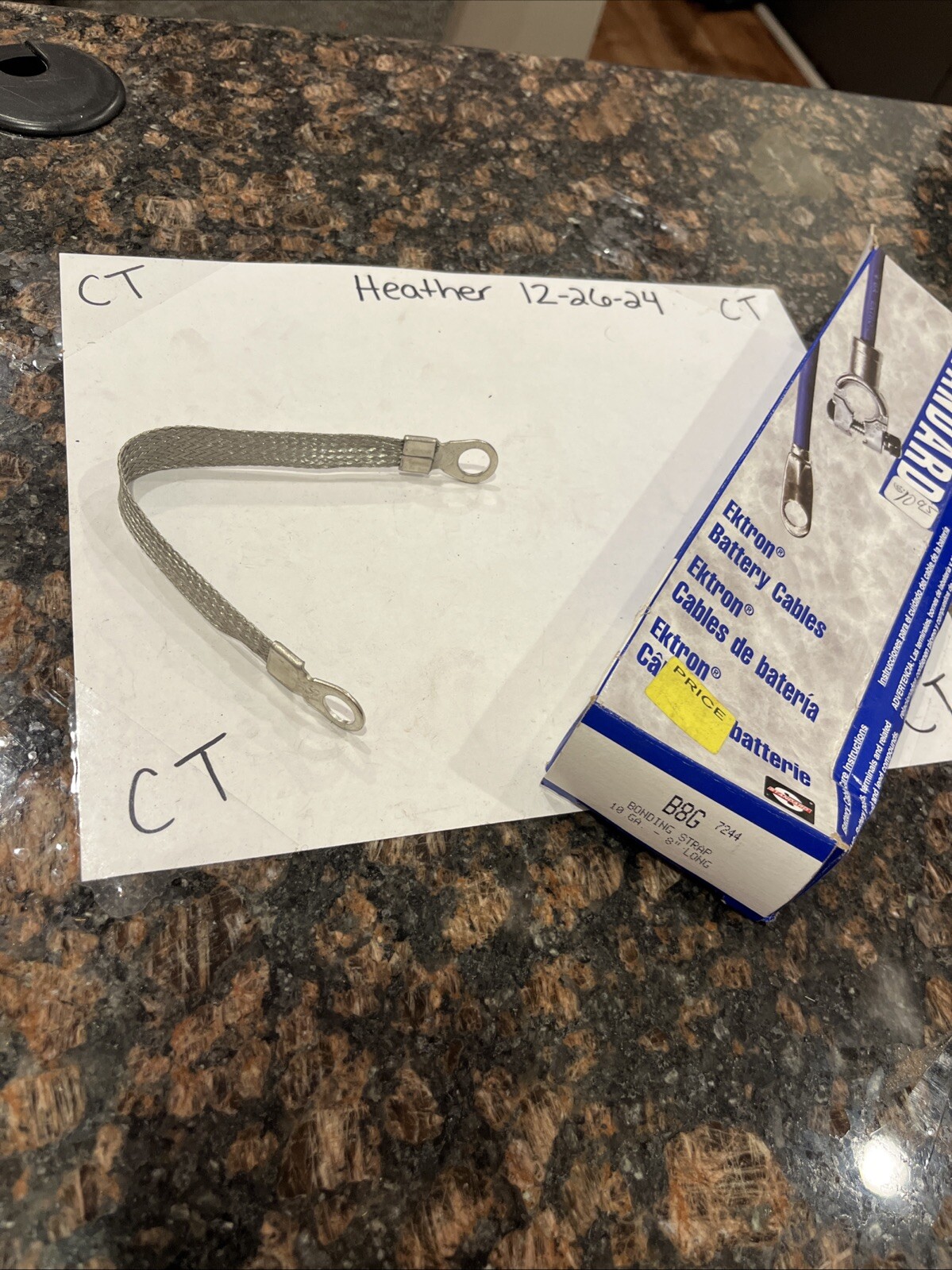 Ektron Battery Cable Standard B8G