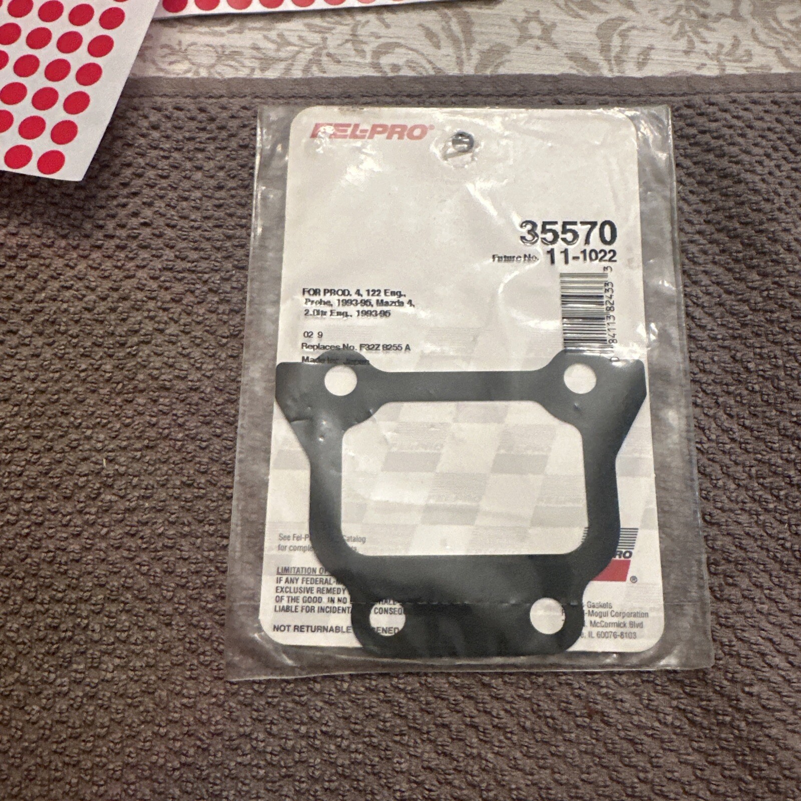 Engine Coolant Outlet Gasket Fel-Pro 35570