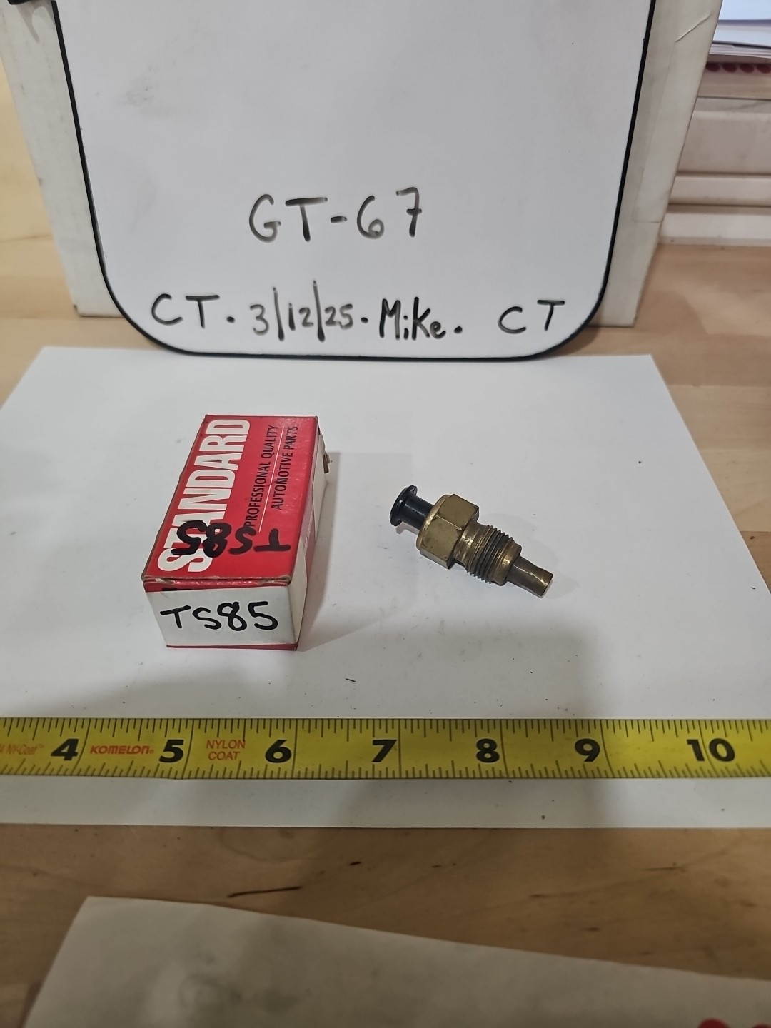 Engine Coolant Temperature Switch Standard TS-85 - Image 4