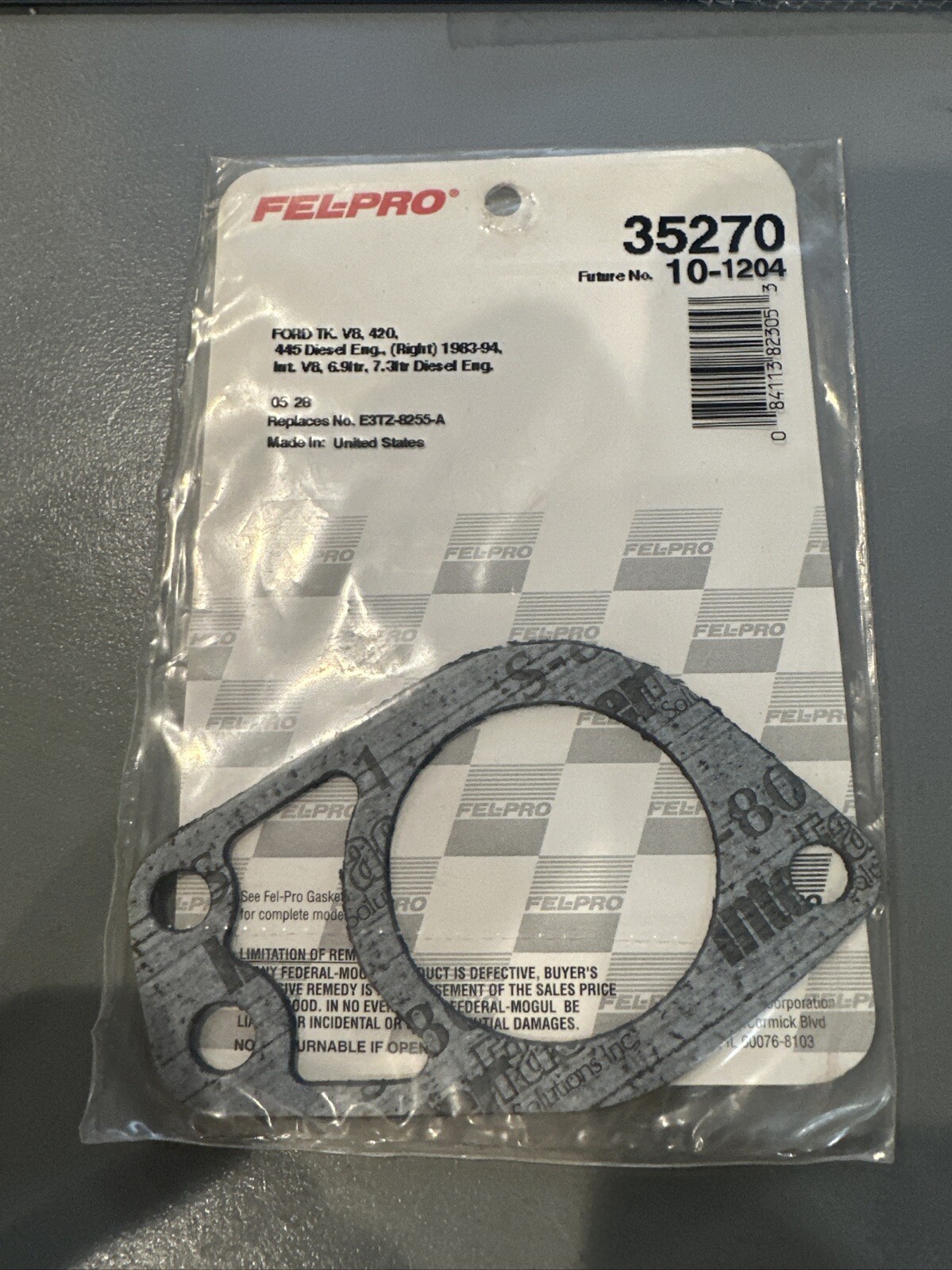 Engine Coolant Thermostat Gasket Fel-Pro 35270