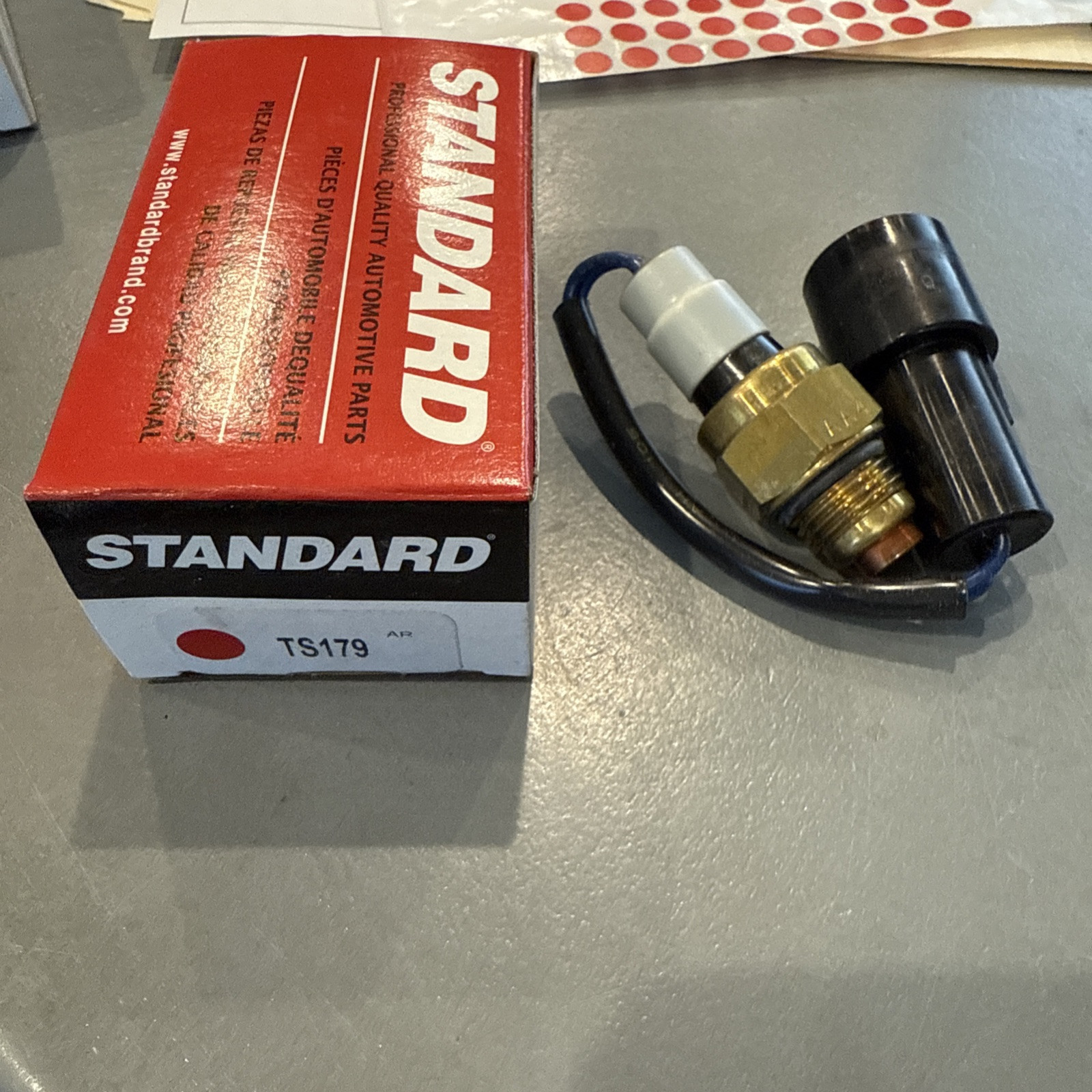 Engine Cooling Fan Switch Standard TS-179