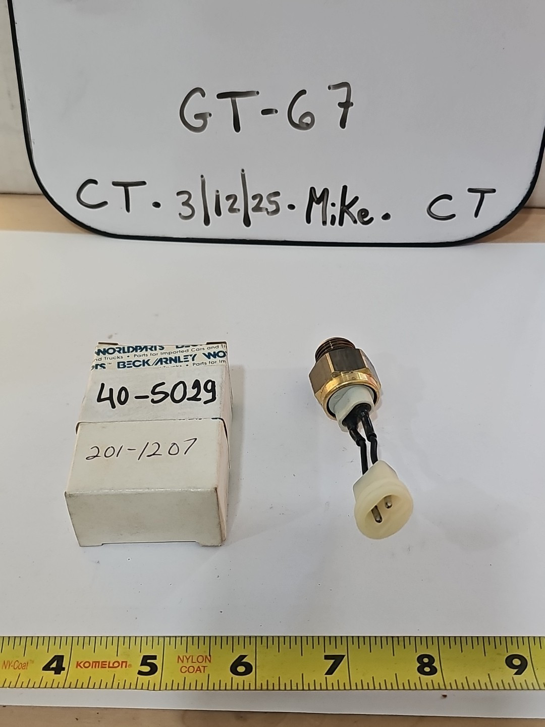 Engine Cooling Fan Switch-Temperature Switch Standard TS-119 - Image 4