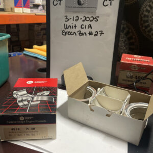 Engine Crankshaft Main Bearing Set Federal Mogul 4918 M30