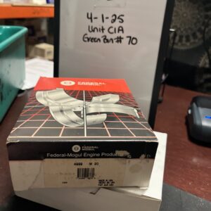 Engine Crankshaft Main Bearing Set Sealed Power 4999 M 20