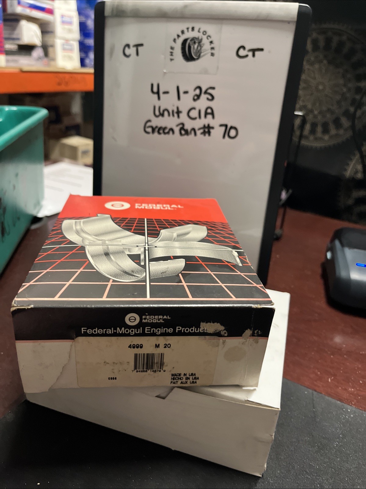 Engine Crankshaft Main Bearing Set Sealed Power 4999 M 20