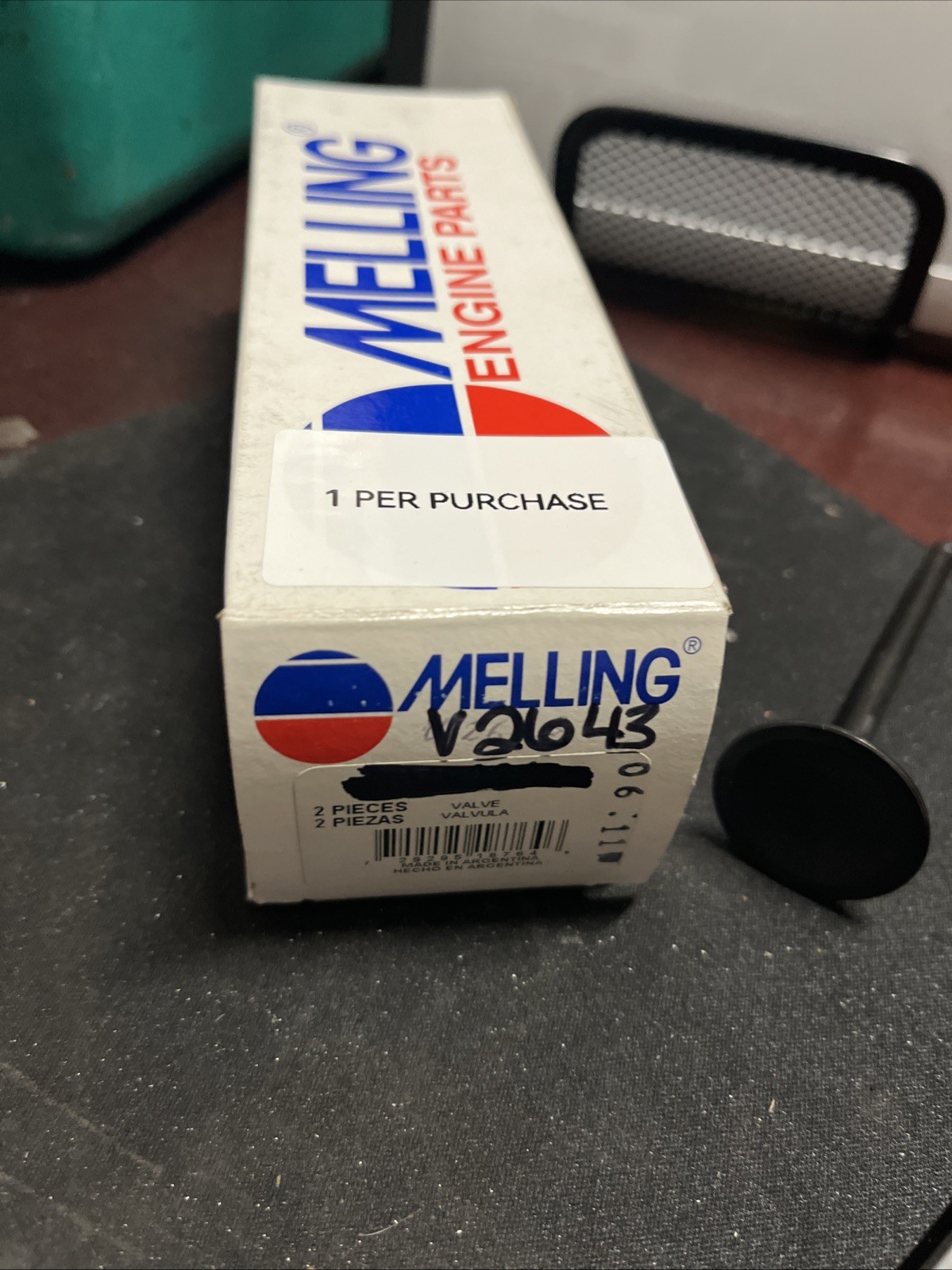 Engine Exhaust Valve-Stock Melling V2643 1 Per Purchase - Image 4