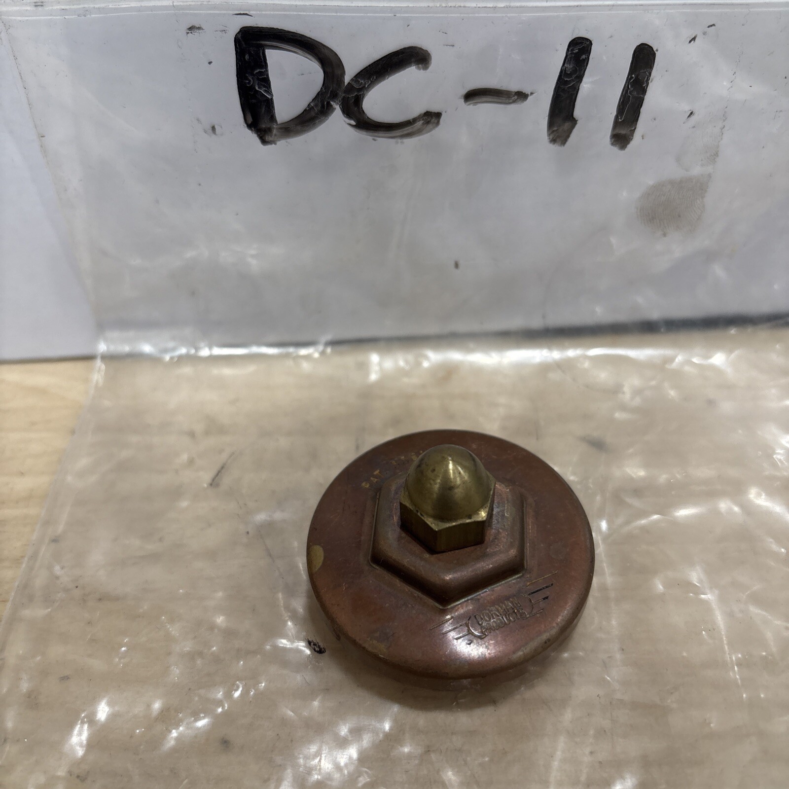 Engine Expansion Plug Dorman DC-11 1 3/4" Copper Plug - Image 4