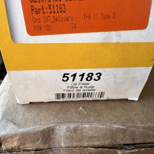 Engine Oil Filter Wix 51183