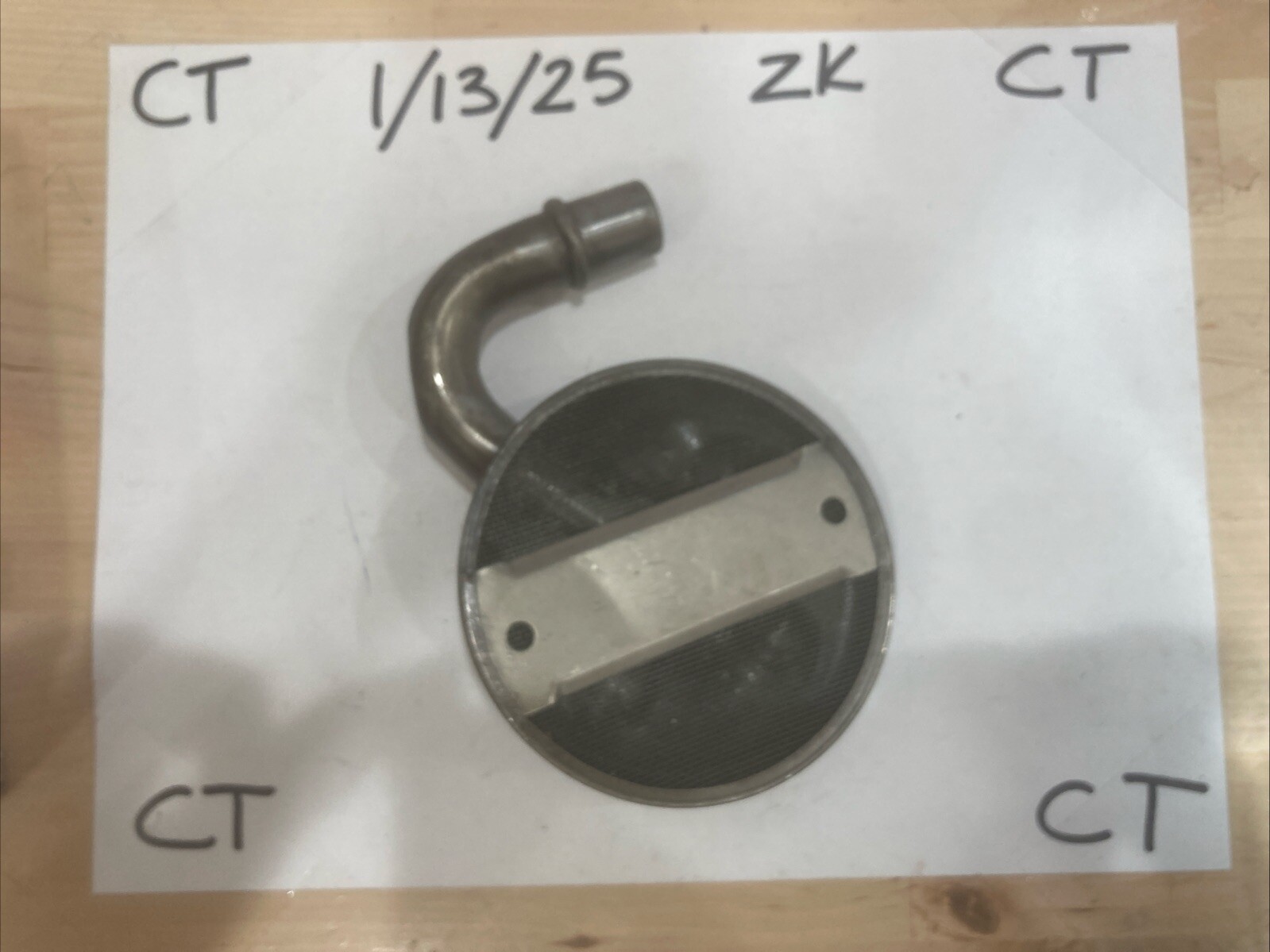 Engine Oil Pump Pickup Tube and Screen-Stock Melling 155S - Image 3