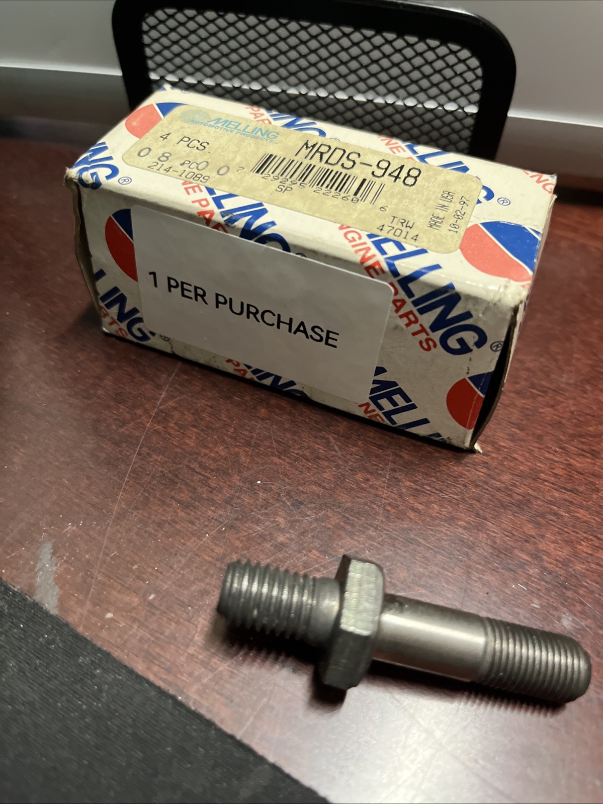 Engine Rocker Arm Stud-Stock Melling MRDS-948 1 Per Purchase - Image 4