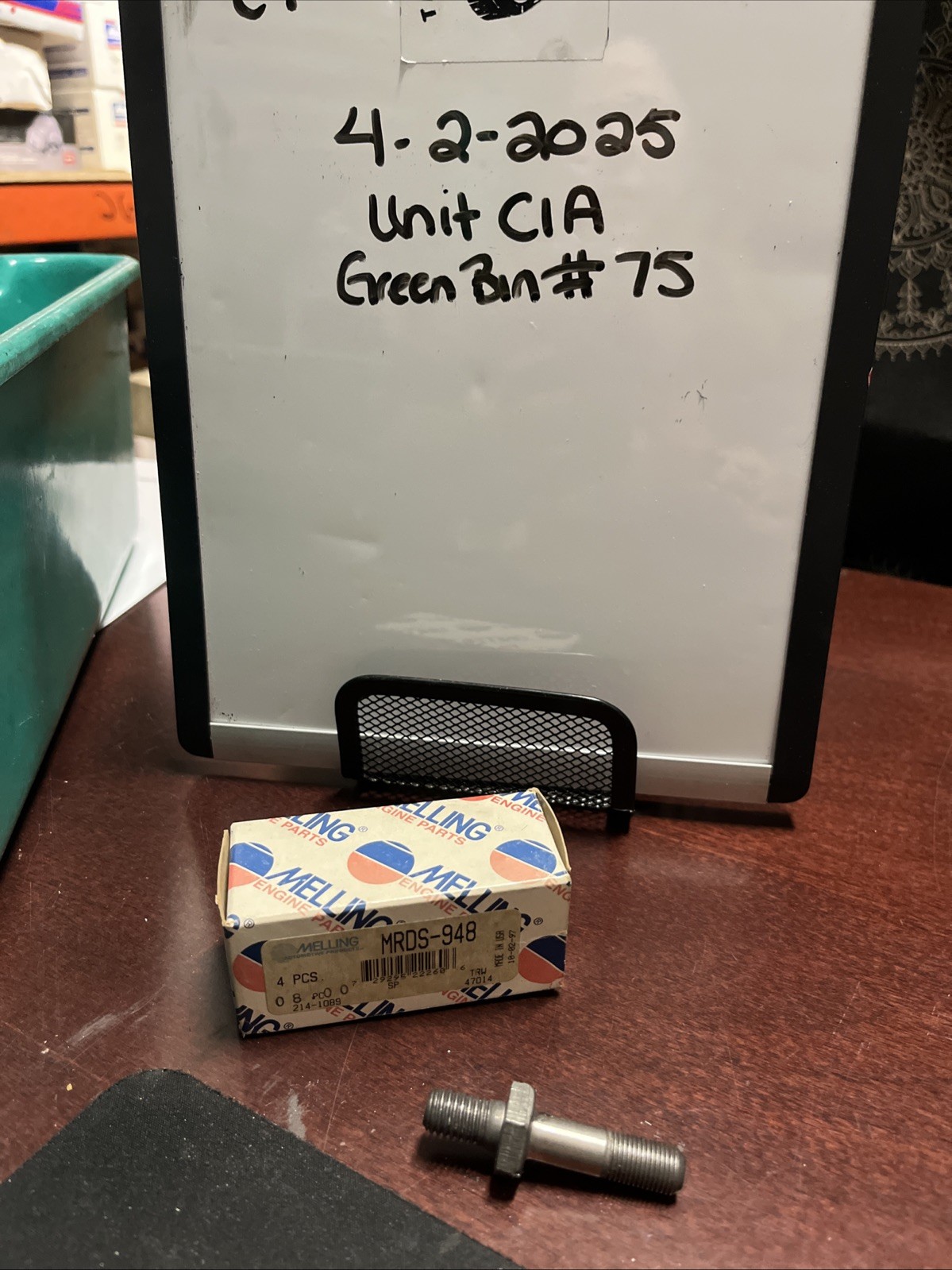 Engine Rocker Arm Stud-Stock Melling MRDS-948 1 Per Purchase