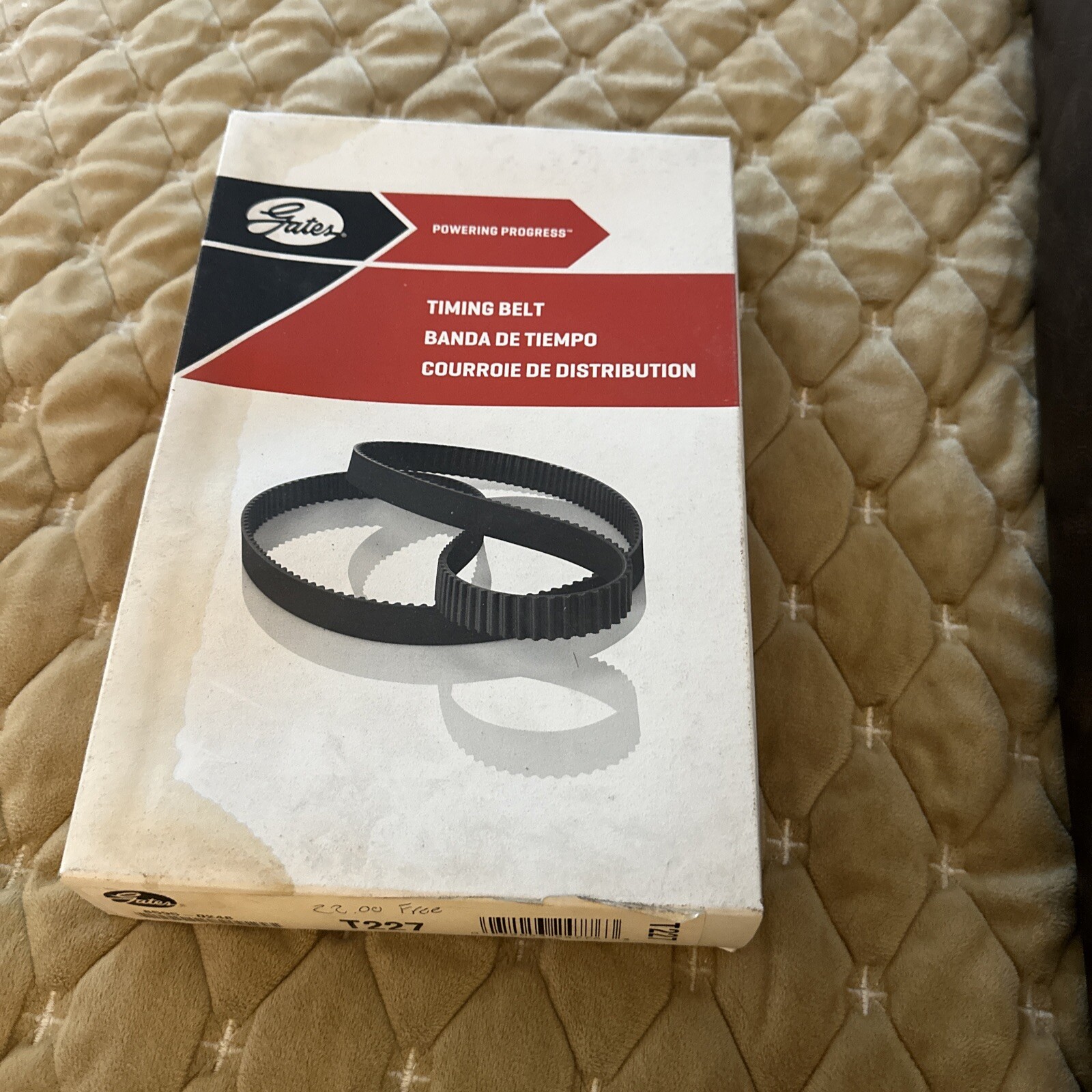 Engine Timing Belt-PowerGrip Premium OE Timing Belt Gates T227 - Image 3