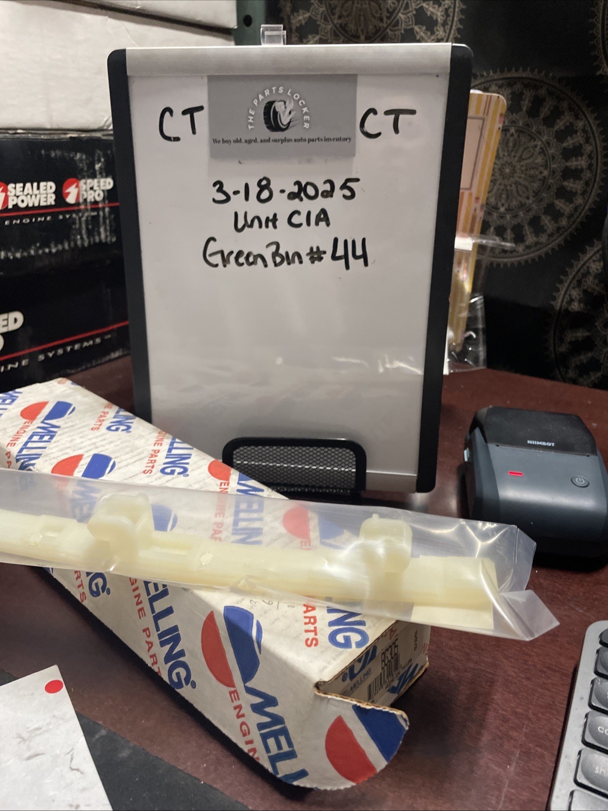 Engine Timing Chain Guide-Stock Melling BG305