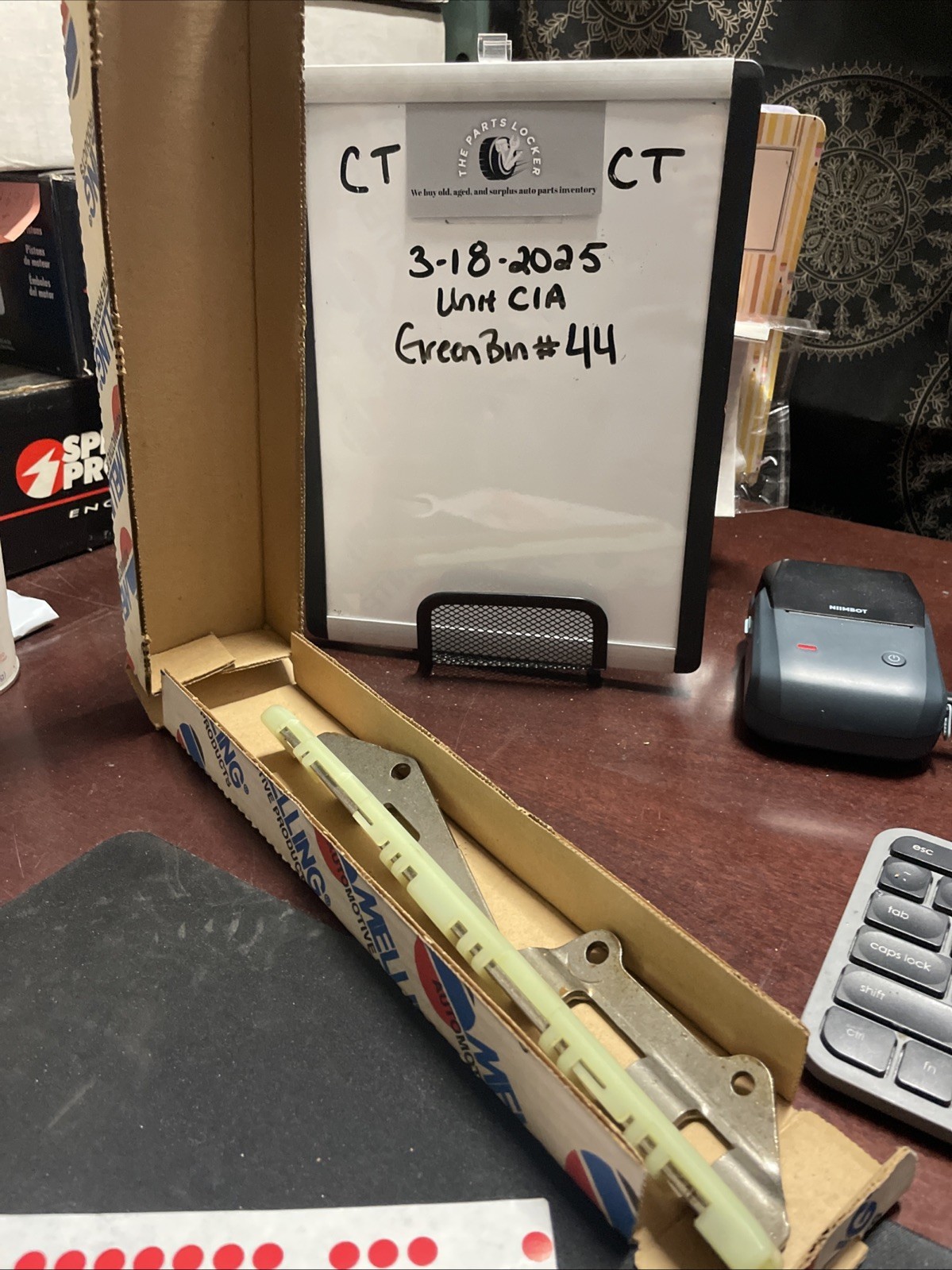 Engine Timing Chain Guide-Stock Melling BG315