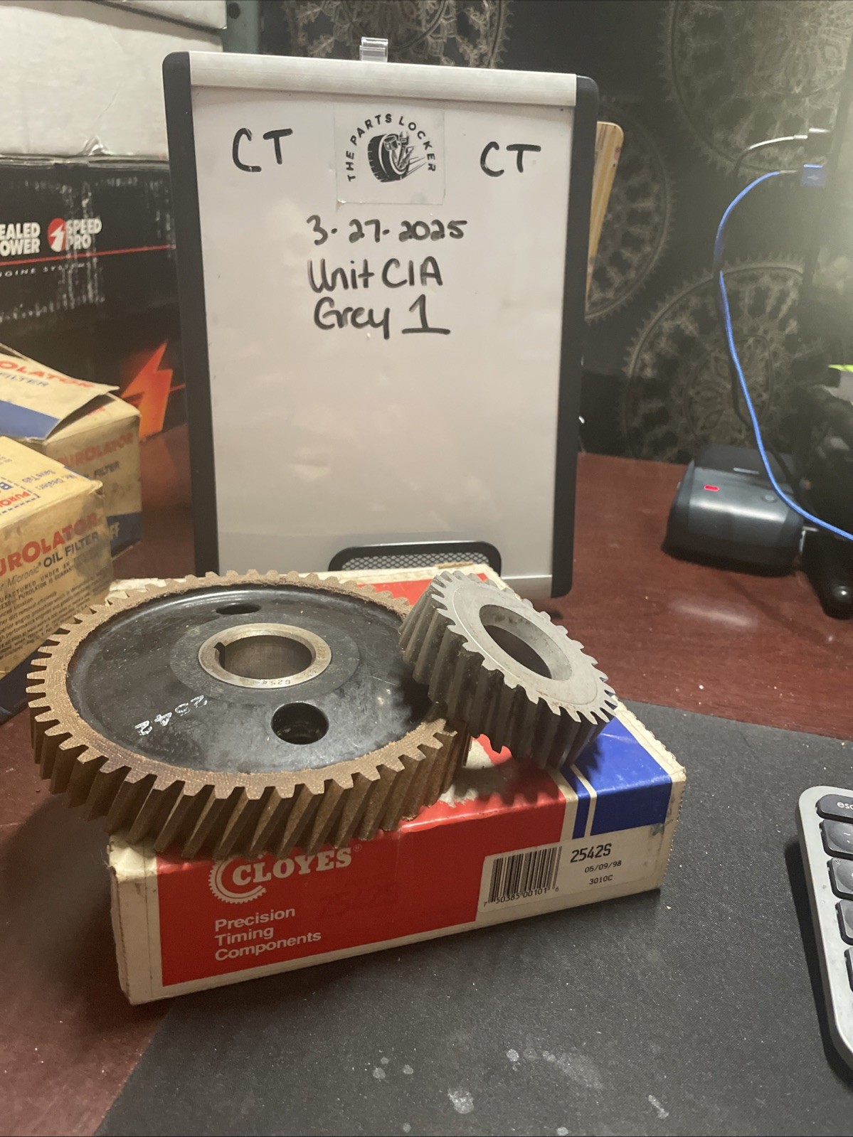 Engine Timing Gear Set Cloyes Gear & Product 2542S