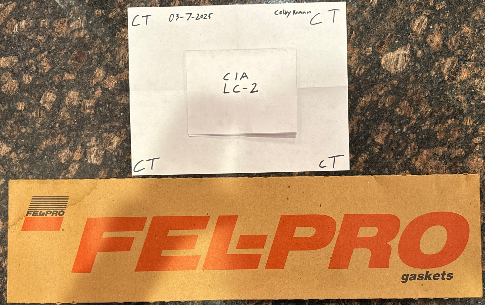 Engine Valve Cover Gasket Set Fel-Pro VS 50025 C