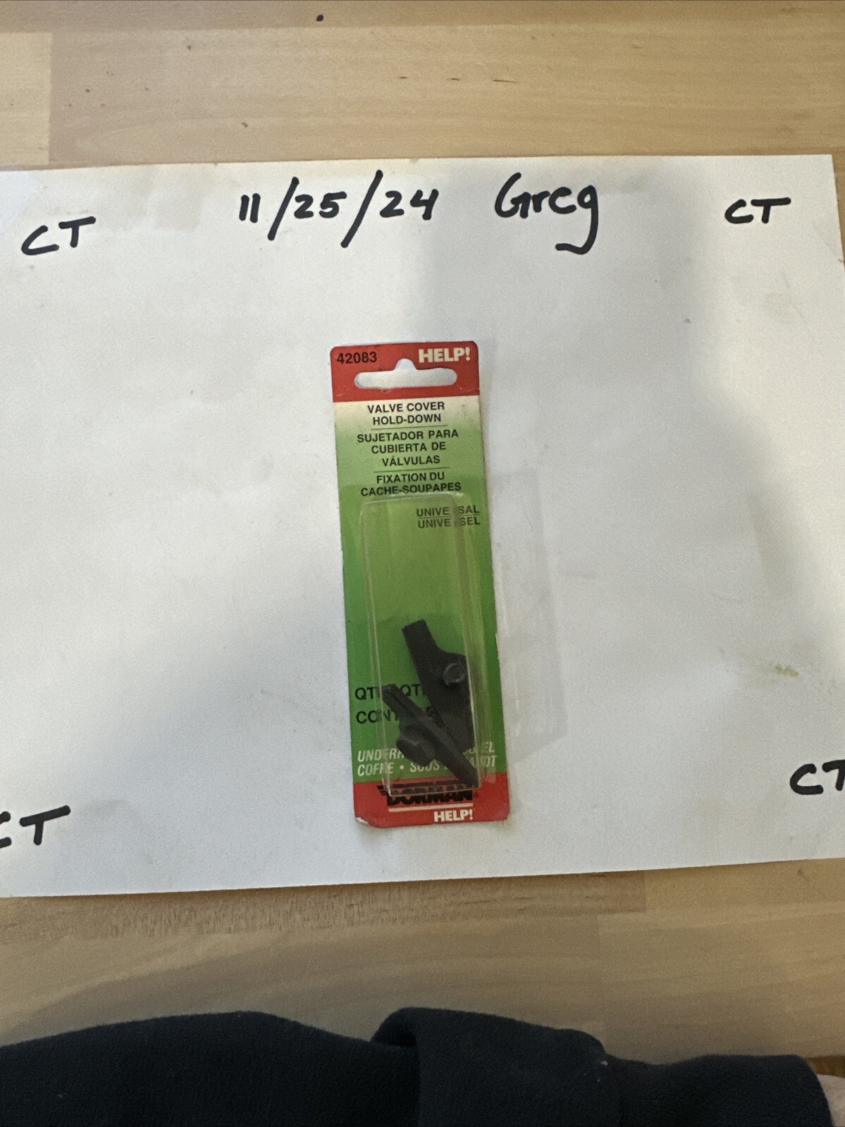 🔥Engine Valve Cover Hold Down Tab Set Dorman 42083🔥