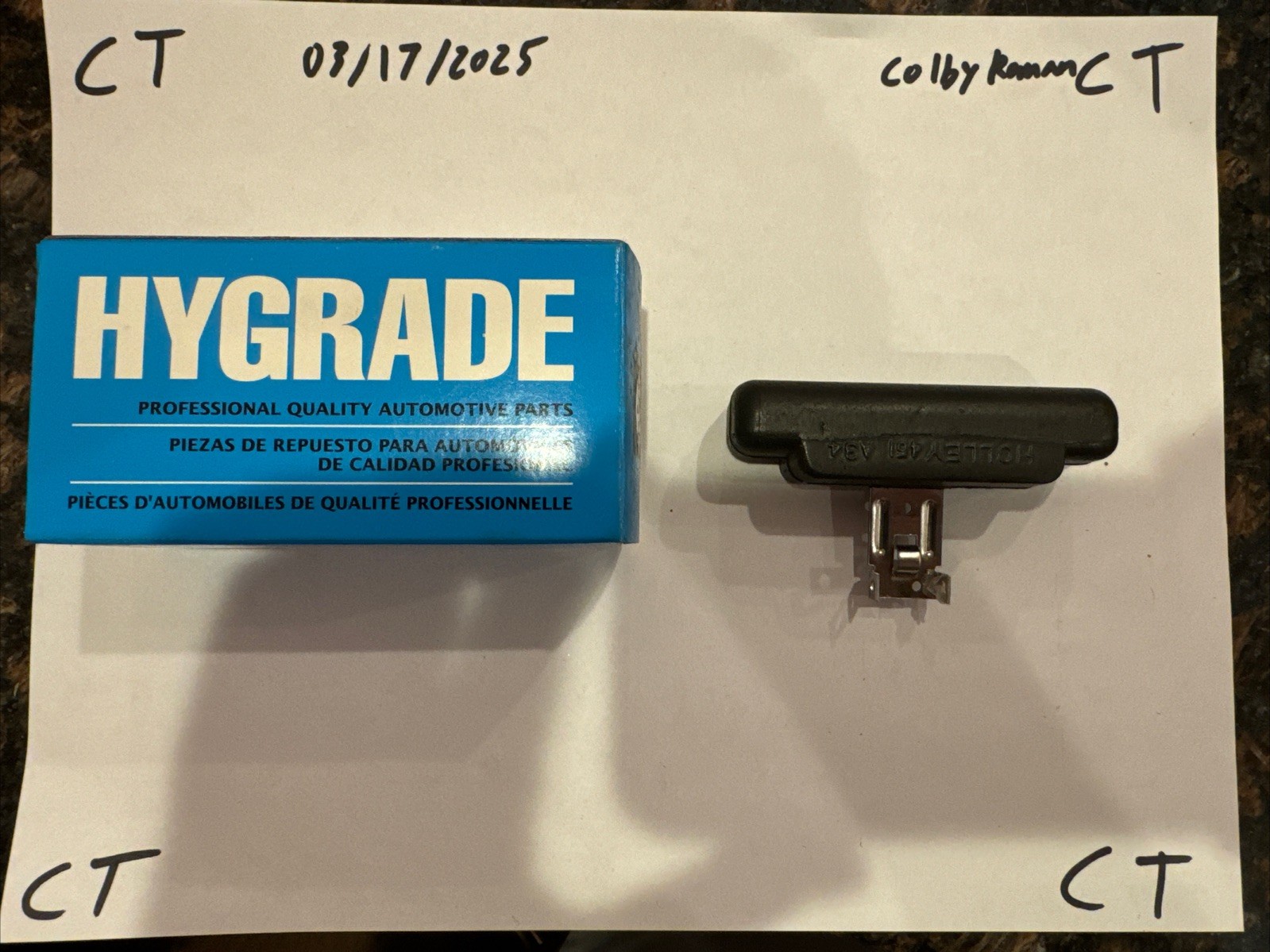 FL94 Carburetor Float for Chevy Fury Dodge Charger Monaco Plymouth Duster Gran I