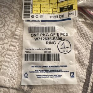 FORD GRAND C-MAX MK2 A/C Compressor Seal Ring 1429958 W712635-S300 NEW (1)