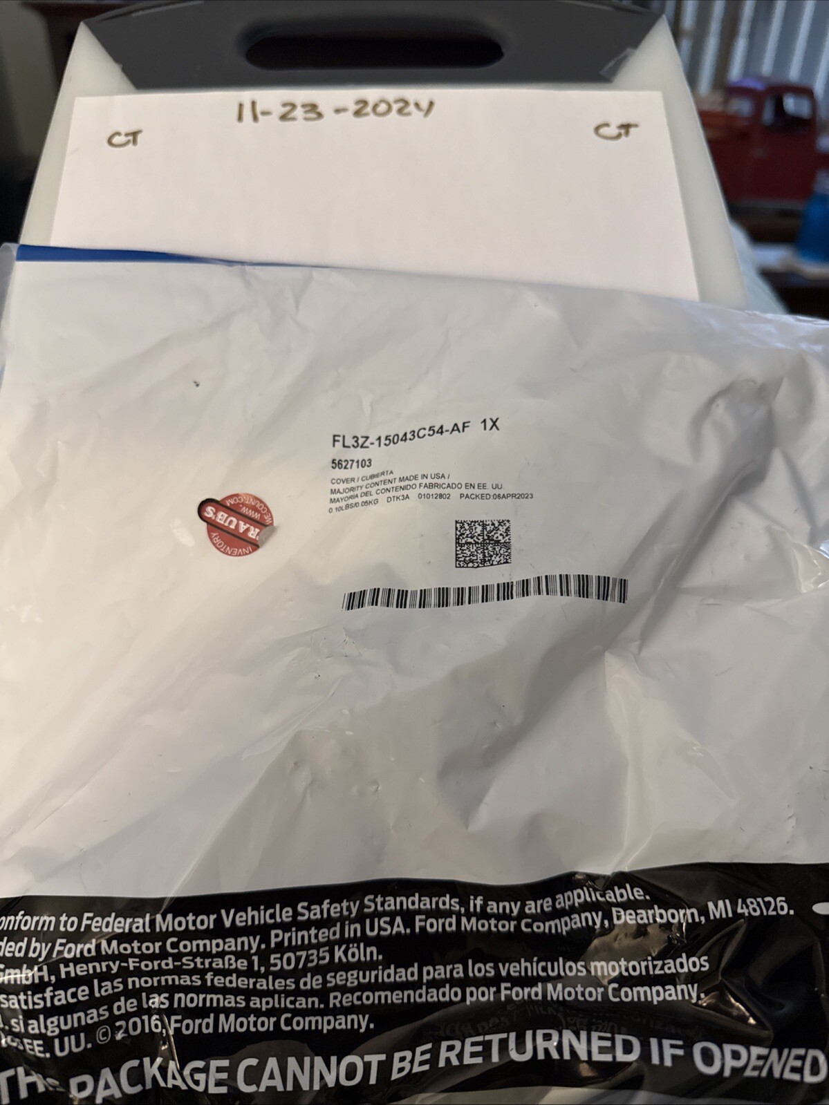 FORD OEM 15-22 Expedition Instrument Panel Components-Trim Cover FL3Z15043C54AF