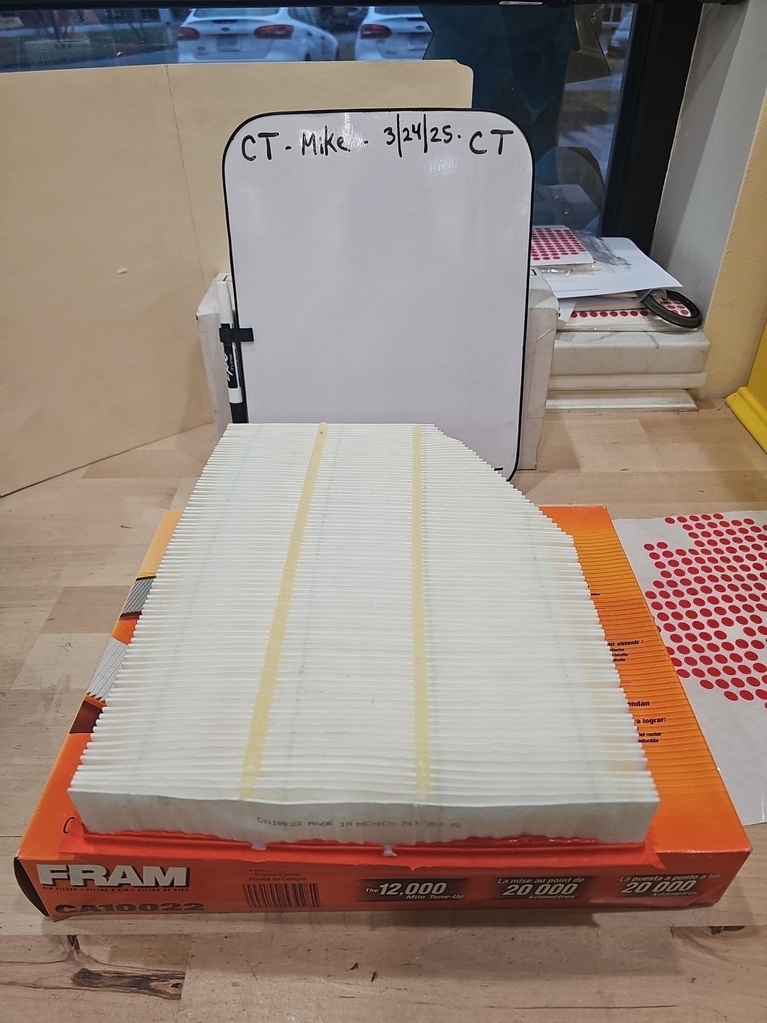 FRAM Extra Guard CA10022 Air Filter 2X Engine Protection One Piece - Image 4