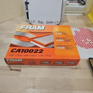 FRAM Extra Guard CA10022 Air Filter 2X Engine Protection One Piece