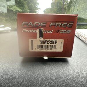 Fade Free Plus Brake Pads SMD289