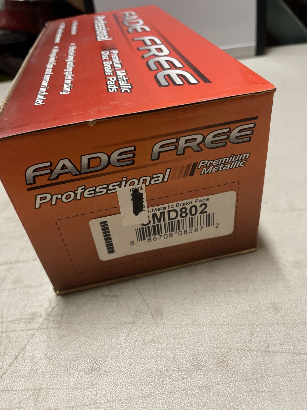 FadeFree Metallic Disc Brake Pad Set SMD802 - Image 3