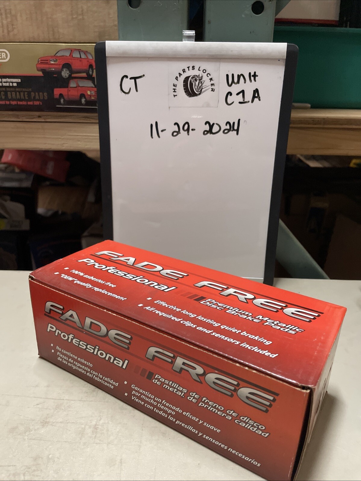 FadeFree Metallic Disc Brake Pad Set SMD802