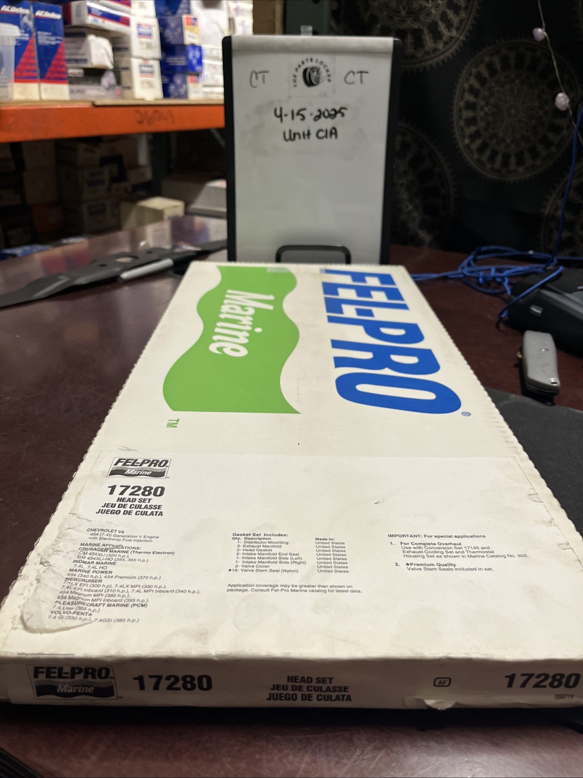 Fel-Pro 17280 Marine Cylinder Head Gasket Set