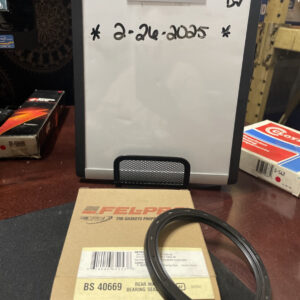 Fel-Pro BS 40669 Engine Crankshaft Seal Kit, Rear