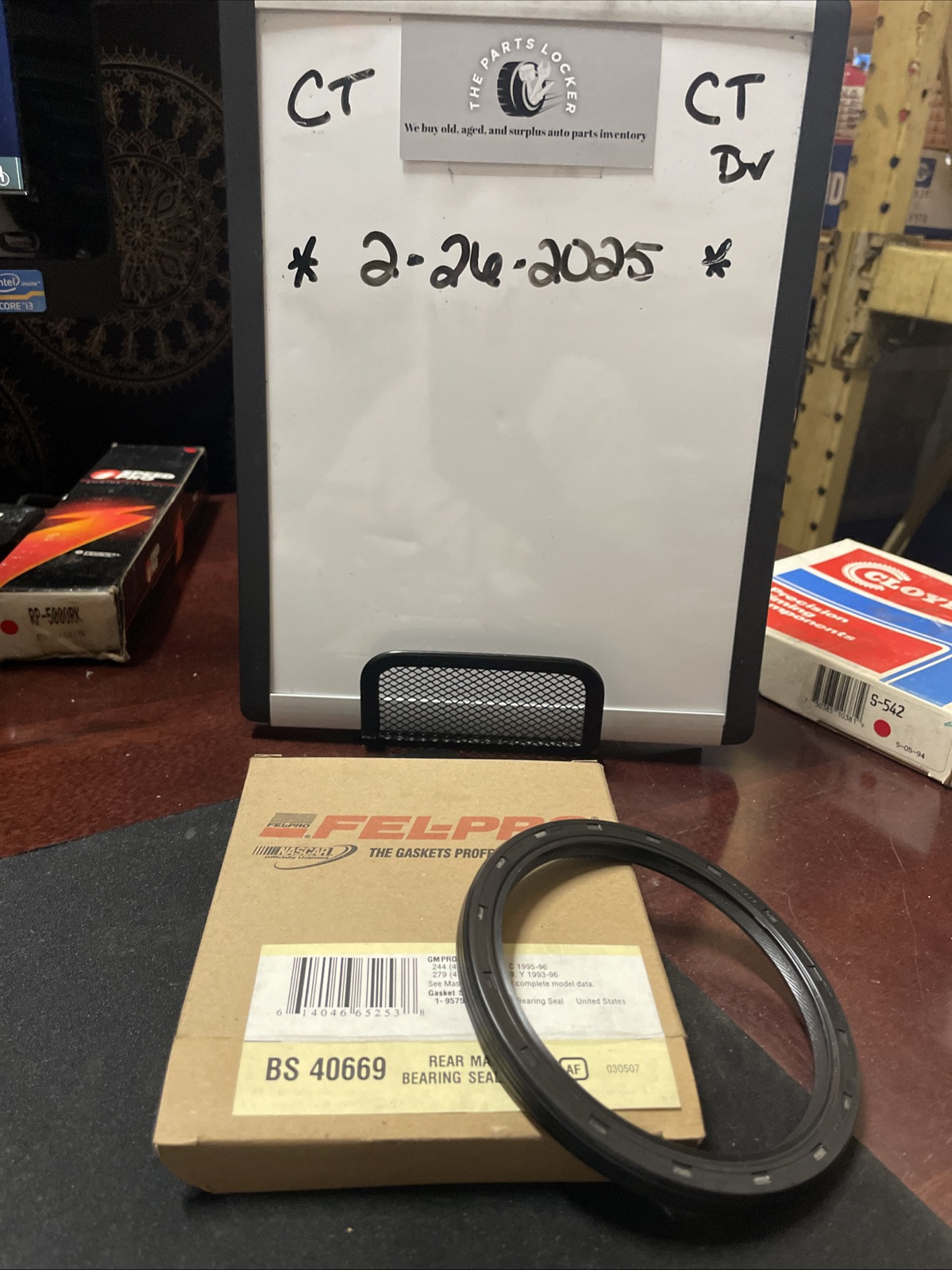 Fel-Pro BS 40669 Engine Crankshaft Seal Kit, Rear