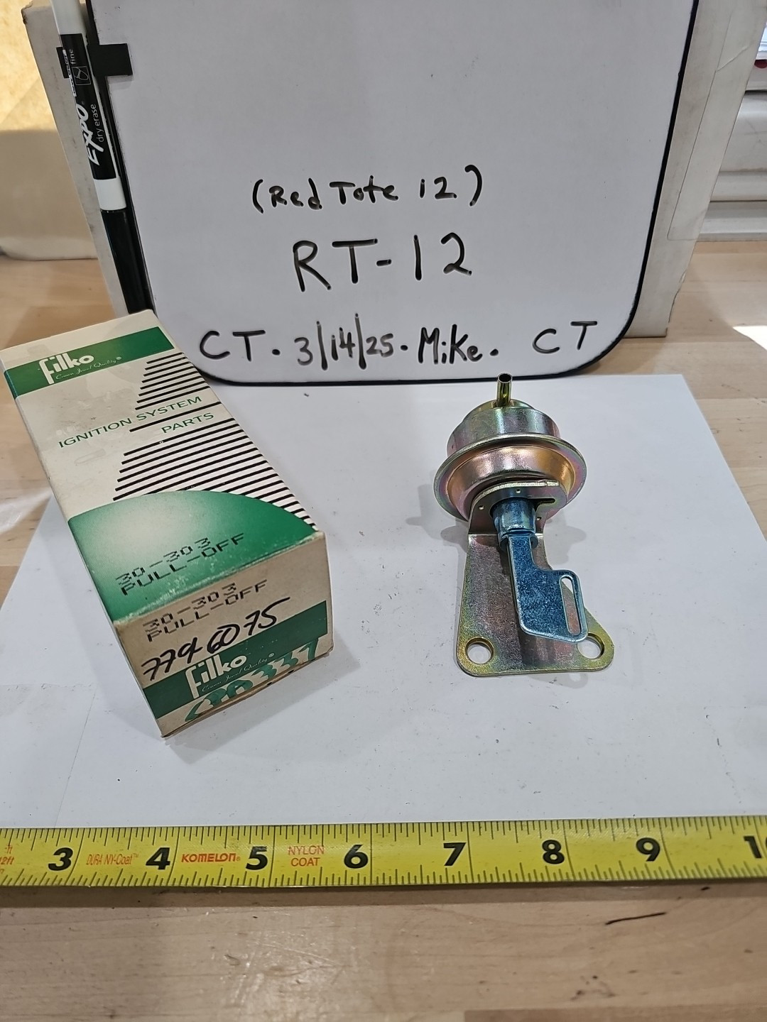 Filko 30-303 Carburetor Choke Pull-Off (Standard CPA337)