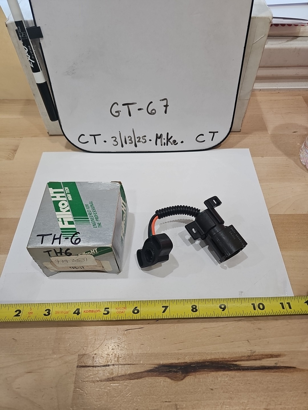 Filko / Standard Motor Parts Throttle Position Sensor TH-6 TH6