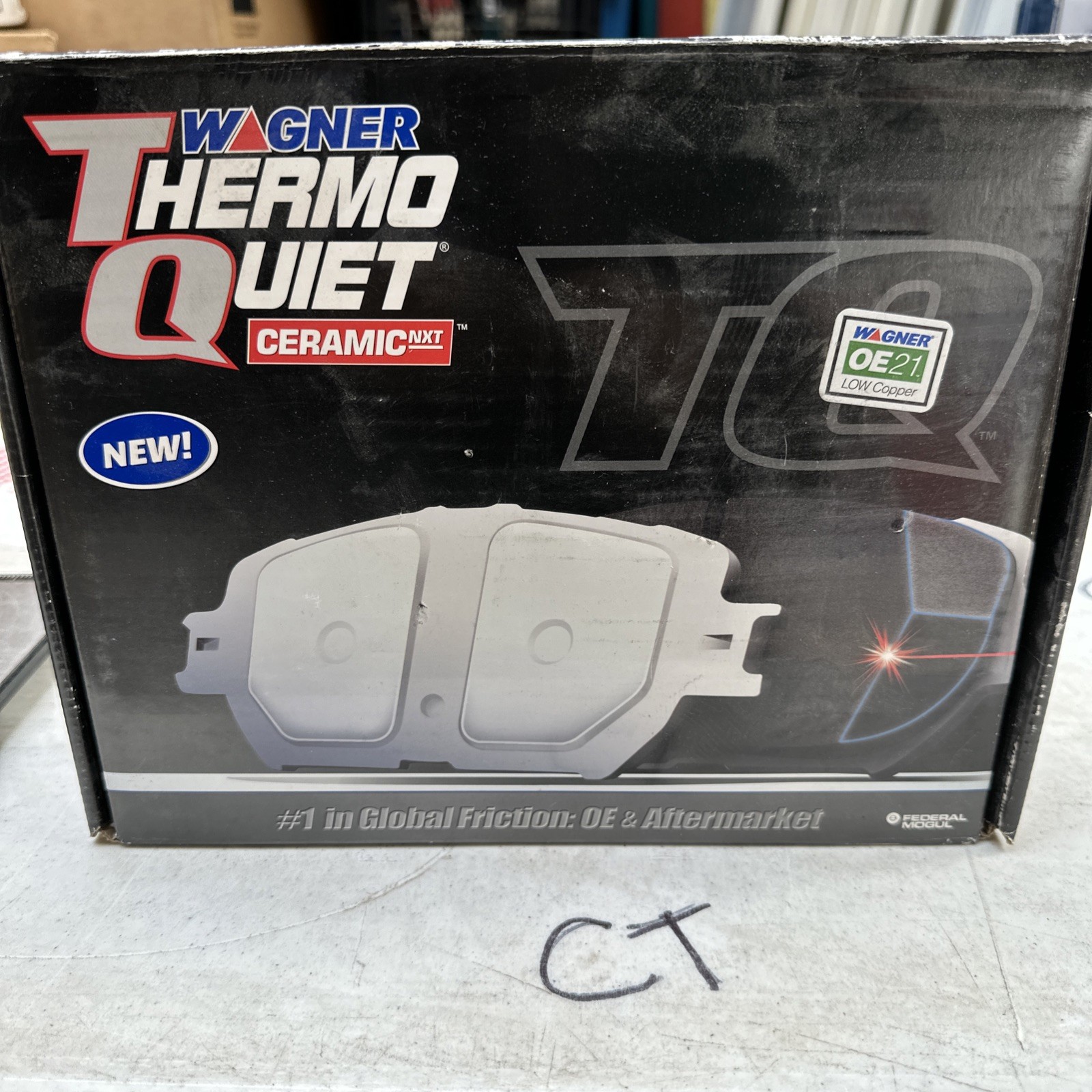 For Volvo XC90 2003-2014 Wagner QC979 ThermoQuiet Ceramic Front Disc Brake Pads