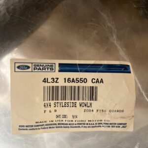 Ford 4L3Z-16A550-CAA F150 F-150 Molded Splash Guards Mud Flaps (4x4 Styleside)