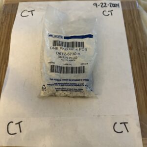 Ford D6TZ-6730-A OEM Oil Drain Plugs 70's-80's New old stock lot of 4