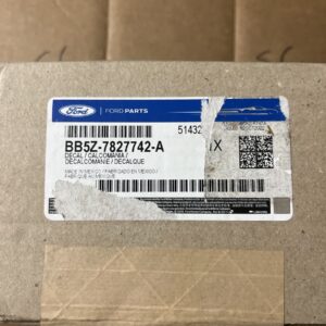 Ford Explorer RH Front Door Black Out Tape Passenger Side part # BB5Z-7827742-A