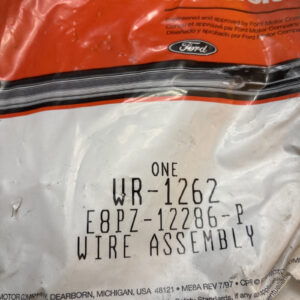 Ford Motorcraft OEM WR-1262 / E8PZ-12286-P Wire Assembly NOS