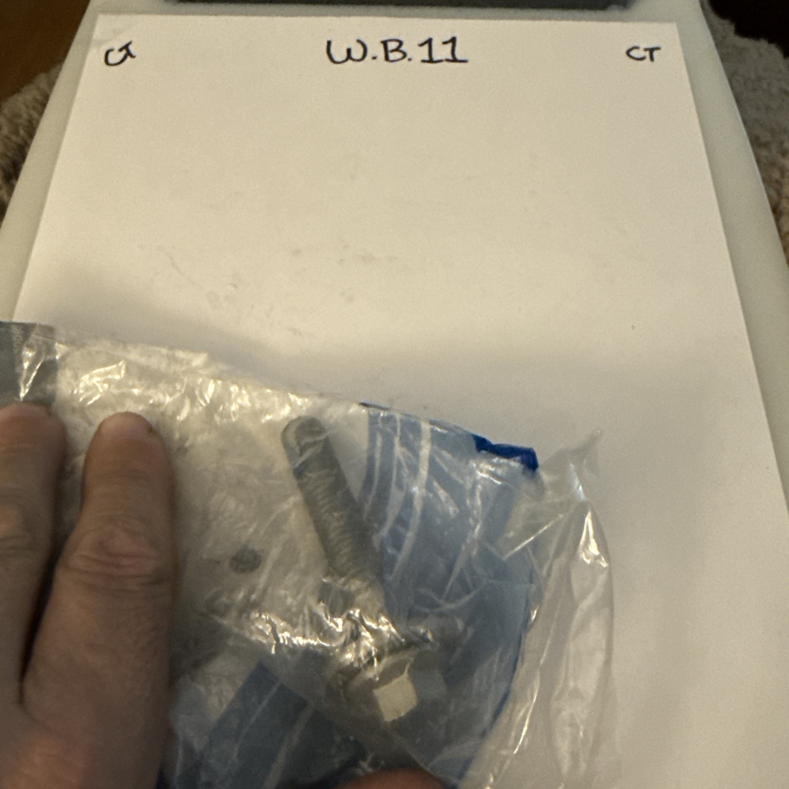 Ford OEM 2014-2023 Transit Torque Arm Lower Transmission Mount Bolt W717349S442 - Image 3