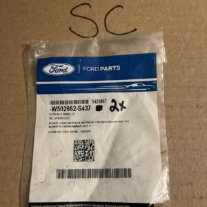 Ford -W502662-S437 Screw 2017-2020 Lincoln Continental W502662S437