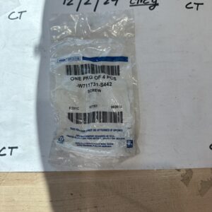 Ford W711731-S442 Screw Pack of 4 GENUINE OEM PART