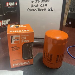 Fram PH2849A Engine Oil Filter Direct Replacement EA5