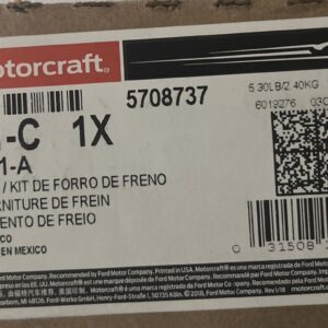 Front Disc Brake Pad Set Standard Premium Organic Motorcraft BR-931-C