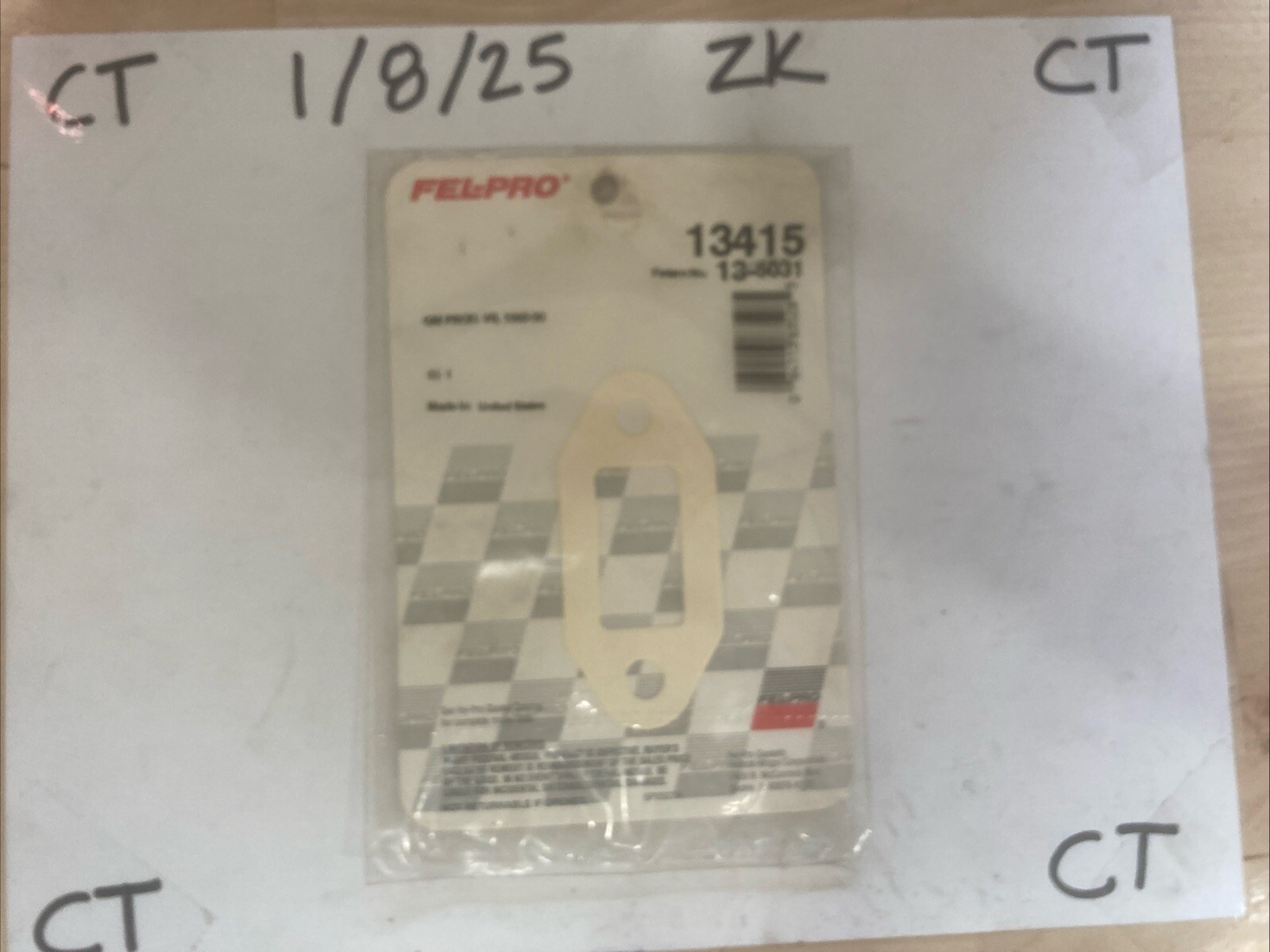 Fuel Pump Mounting Gasket Fel-Pro 13415