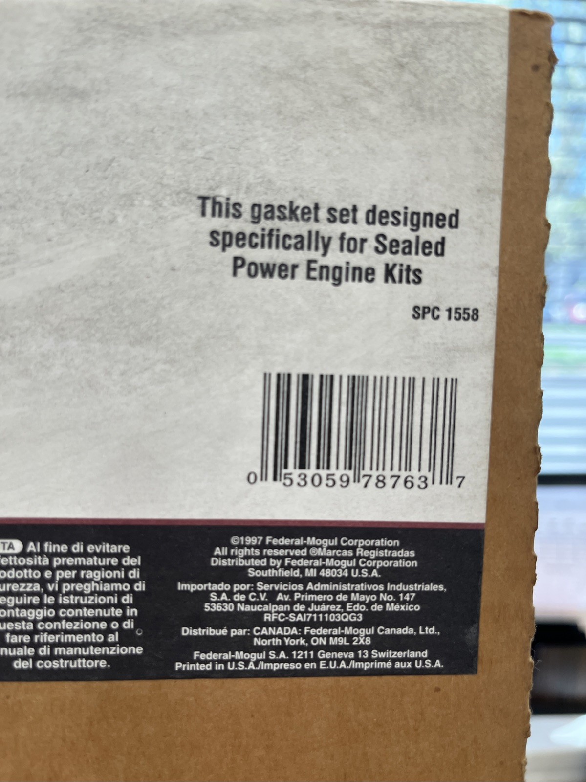 Full Gasket Set Sealed Power 260-1558 - Image 5