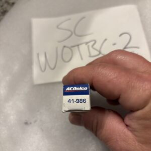 GENUINE Acdelco 41-986 Ignition Spark Plug GM 12571533