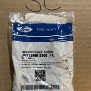 GENUINE FORD BOLT NEW OEM W712860-S900 Pack Of 4