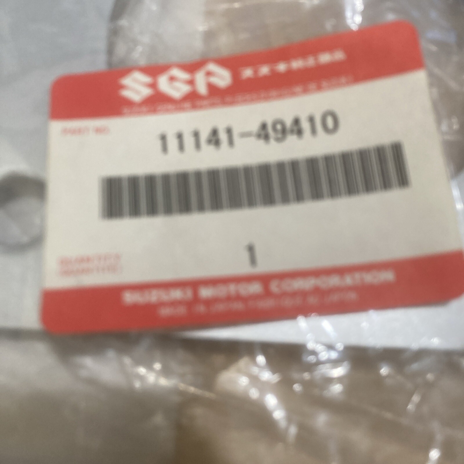 GENUINE Suzuki NOS 11141-49410 GASKET, CYL HEAD - Image 3